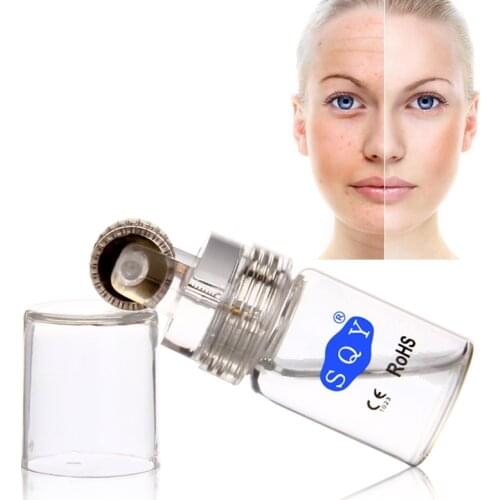 DARSONVAL derma roller With Bottle Auto micro needles titanium microneedle mezoroller for skin care and hair-loss treatment
