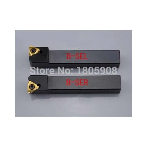 B-SEL2020K16 20*20*125MMExternal Thread Turning Tool Lathe Cutting Tools CNC Turning Lathe Machine Tools Turning Tool Holder