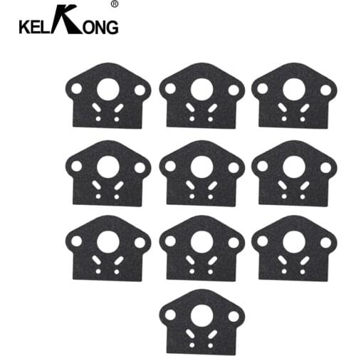 KELKONG 10 Pc Carburetor Carb Intake Gasket For ECHO GT200 PE-200 SRM210 211 HC150 PE201 Trimmer #13001013410