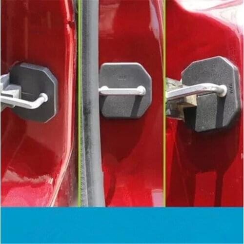 Kit 5pcs Car Door lock waterproof rust Protector Cover sticker case for Ford Ecosport 2013-2017 car styling Auto Accessories