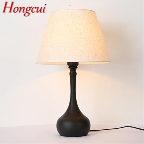 Hongcui Table Lights Modern LED Simple Design Desk Lamps Decorative For Home Bedroom