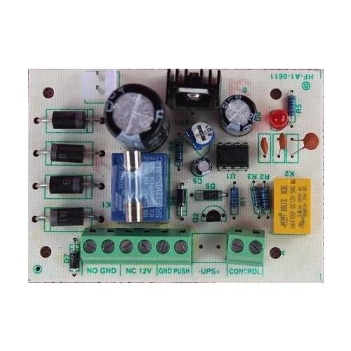 12v power supply board relay output for access control