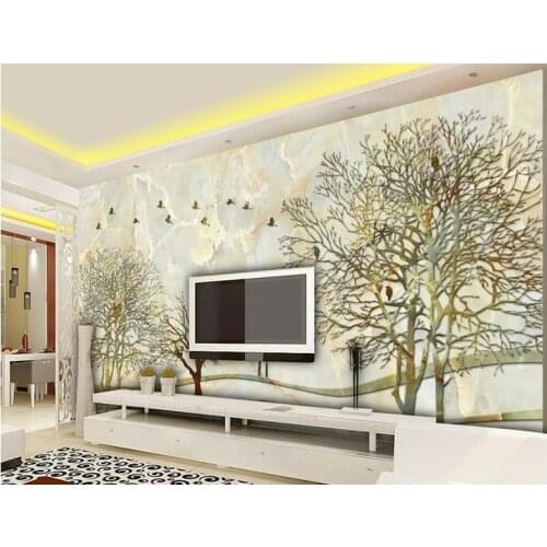 Custom 3d wallpaper Marble abstract forest background wall murals bathroom 3d wallpaper custom 3d photo wallpaper