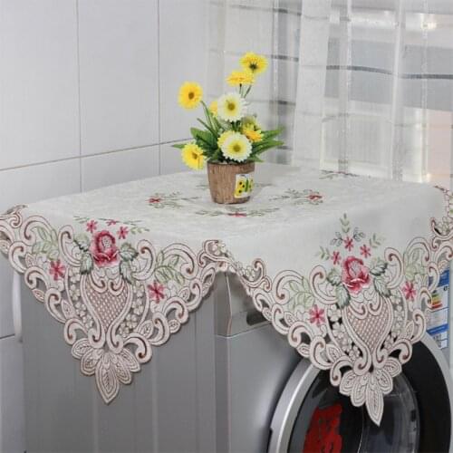 Modern lace embroidery table place mat pad cloth cup mug holder doily glass tea coaster Christmas drink dining placemat kitchen