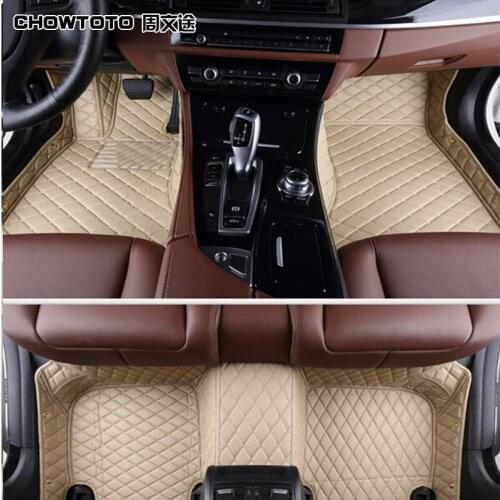 CHOWTOTO AA Custom Special Floor Mats For Jeep Cherokee Durable Waterproof Carpets For Cherokee
