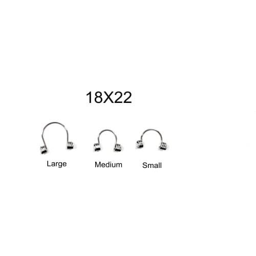 Dental Orthodontic Single Torquing Springs Anterior Teeth For Rectangular Wires 18x22