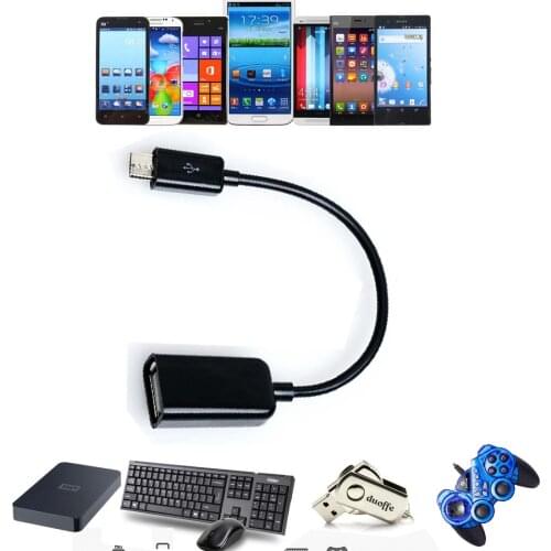 USB 2.0 OTG Adaptor Adapter Cable Cord For Sophix Tab-1040G Android Tablet Tablet Android USB 2.0 OTG Adapter