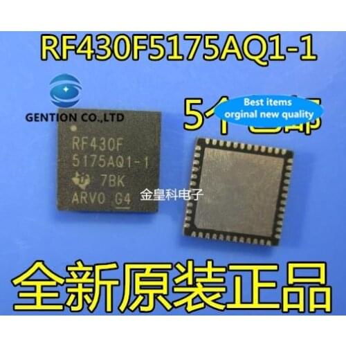 10PCS RF430F5175AQ1-1 VQFN48 rf micro controller chip instrument in stock 100% new and original