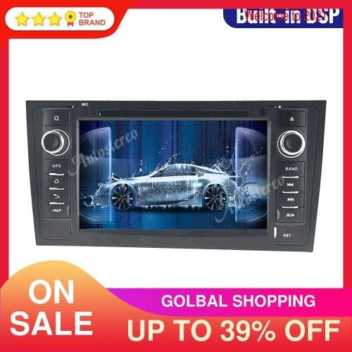 Carplay For Audi A6 1997-2004 Android 10.0 64G Car DVD Player GPS Navigation Auto Stereo Multimedia Player Head Unit Radio Tape