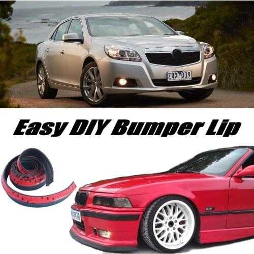 NOVOVISU Bumper Lip Deflector Lips For Holden Malibu Front Spoiler Skirt For Car Tuning View / Body Kit / Strip