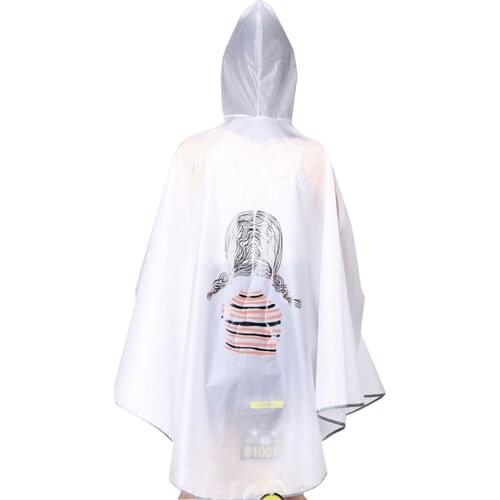 Raincoat Unisex Hooded Hiking Accessories Hooded Raincoat Adult EVA Rain Gear Mantle Cycling Bicycle Bike Raincoat Cover