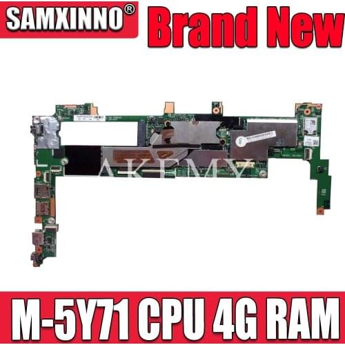 FRU:00JT693 LDK-1 14272-1 48.4EO31.011 w M-5Y71 CPU 4G RAM For Lenovo Helix Type 20CG 20CH NoteBook Laptop PC Motherboard