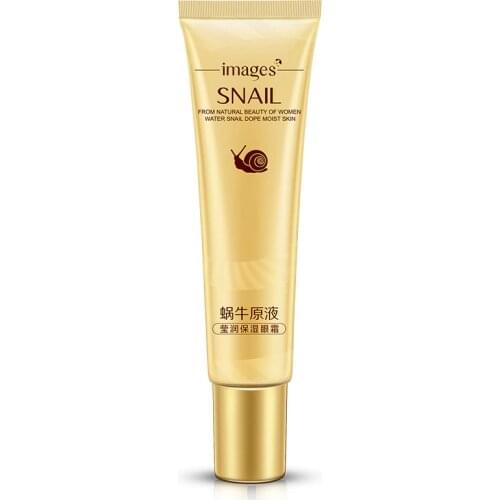 IMAGES Snail Eye Cream Whitening Moisturizing Anti-aging Wrinkle Remove Dark Circles Snail Cream