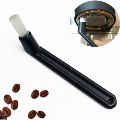 Coffee Machine Cleaning Brush Home Dust Brush Nylon Plastic Handle Cleaner Crevice Keyboard Coffee Grime Cleaning Brush Tools