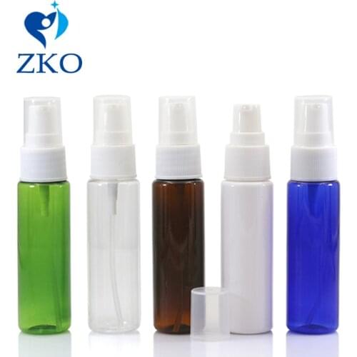1pcs 30ml Makeup Cream Cosmetic Round Container Essential Oil Liquid Lotion Bottling Foam Refillable Pump Bottle(A Half Cover)