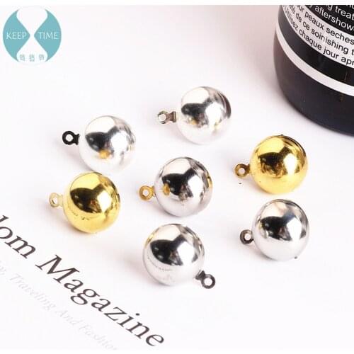 DIY ear jewelry accessories large round copper belt hanging Earrings Pendant material geometric simplicity