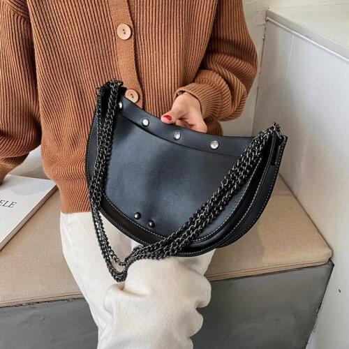 Stone Pattern PU Leather Underarm bag for Women 2020 Womens Bag Trend Handbags Shoulder Bag Designer Branded Hand Bag