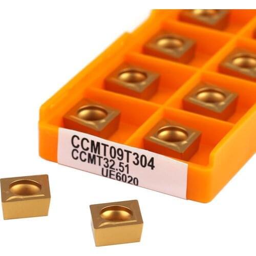 CCMT09T304 US735 UE6020 VP15TF Carbide Insert CNC Machine Internal Turning Tools Lathe High Precision Anti vibration Long Life