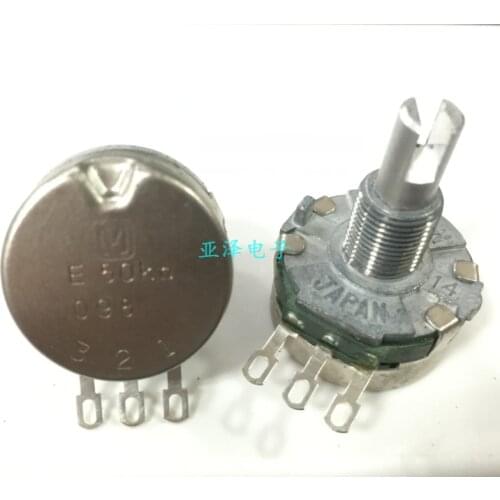 Japan RV24 type brush potentiometer E50K high life 503 fork axis 20MM imported switch