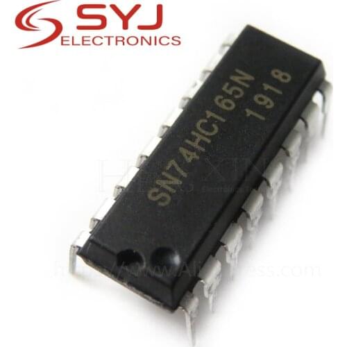 10pcs/lot SN74HC165N SN74HC165 74HC165N DIP-16 new original In Stock