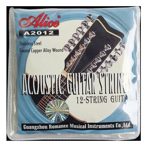 Alice A2012 Acoustic Folk Guitar 12 Strings