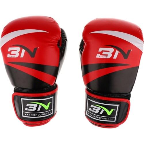 10oz/12oz PU Boxing Gloves MMA Sparring Training Gloves Fighting Gear