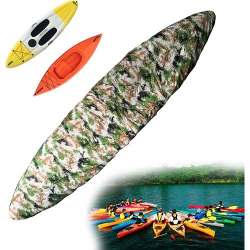 Oxford Fabric Large Kayak Storage Cover Universal Waterproof Dustproof Sun UV Protection Boat Transport Cover Camouflage Digital