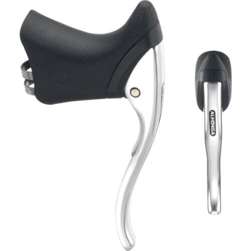 2015 Road Bike Fixed bicycle brake levers / bike brake / brake lever / side pull brakes 22.2 * 24mm Free shipping