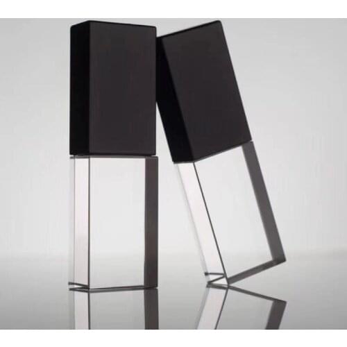 5pcs Free logo New crystal usb flash drive Custom LOGO High Speed USB 2.0 Memory Flash stick Pendrive with package