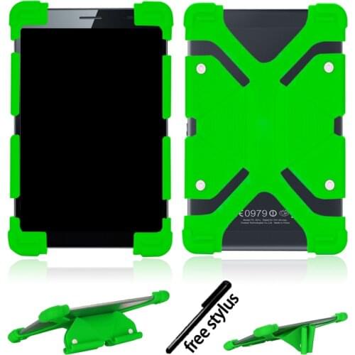 Soft Silicone for Chuwi HI10/HI10 Plus/HI10 Pro/Hi9 Air/Hi9/HiPad Plus/Chuwi V99 Tablet Band Stand Protective Case+Stylus