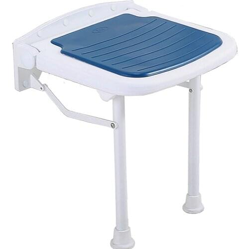 Bathroom Foldable Stool Simple Safe Old People Bathing Stool Corridor Wall Chair Multi-function Pregnant Woman Shower Stool