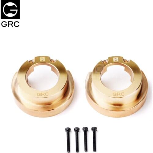 2 P/Lot GRC G2 123g Turning copper blocks Bridge Side Counterweights Primary For TRX4