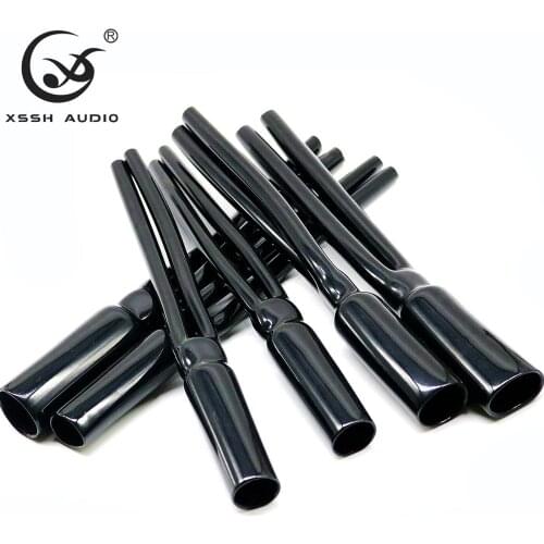 20pcs 16mm19mm XSSH audio DIY HiFi cable accessories big long No shrinkable PVC Y Boot Pants Spliter Tube Tubing