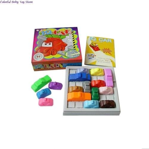 1 Set 3D Puzzles Game Toy Kids Toys Car Model Maze Parking Lot IQ Car Parking Geometric Puzzle Educational Toys