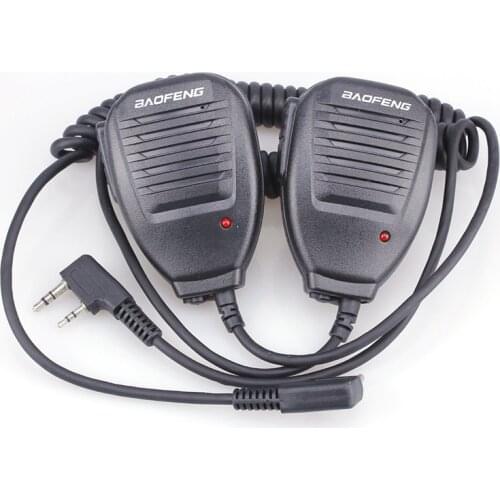 5PCS Walkie Talkie Baofeng Speaker MIC For r Kenwood TYT Pofung Handheld UV5r UV-82 Bf-888s Bf 888s UV-5R Accessories Microphone