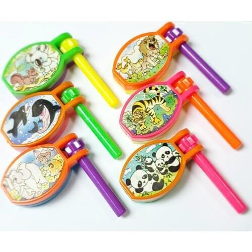 6pc Rotate Clicker Clipper Kids Boy Sound Noise Maker Shaking Pinata Bag Filler Loot Gag Birthday Party Favor Toy Prize Clapper