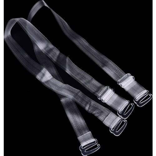 3 Pairs Bra Straps Women Transparent Silica Bra Straps Adjustable Bra Accessories Backless Straps Bra For Women
