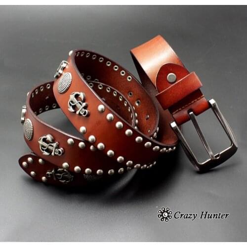 Crazy Hunter Men's Belts