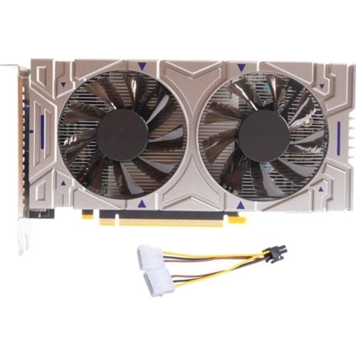 H55F for NVIDIA GTX 550ti 4GB GDDR5 128 Bit for PC Low-Noise and Ultra-high-Definition Desktop Gaming Discrete Video Card