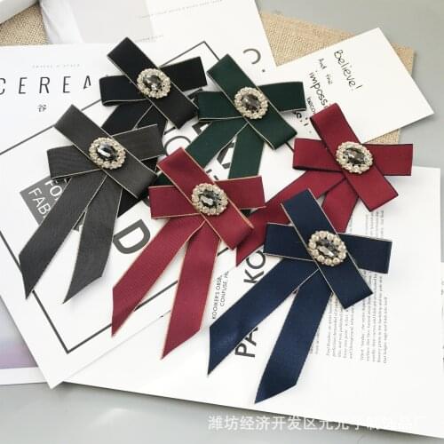 High-end handmade Fashion New Luxury Diamond Bowties Solid British Rhinestone Bow Tie Laies Performance Men Wedding Accessories