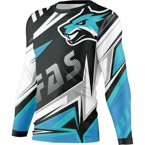 Motorcycle mountain bike team downhill jersey MTB jersey Offroad bicycle locomotive shirt cross country mountain bike