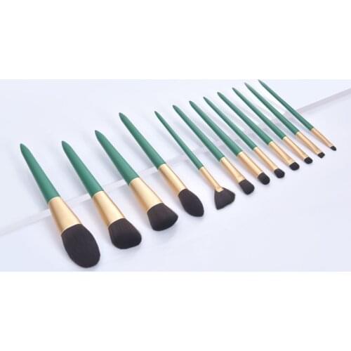 12pcs Makeup Brushes set Cosmetic Tools For Powder Foundation Blending Eyebrow Brush Facial Make Up Tools kit