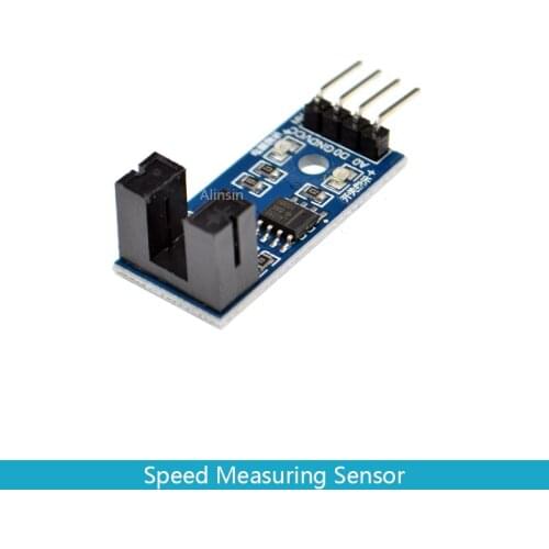 1pcs IR Infrared Slotted Optical Speed Measuring Sensor Optocoupler Module For Motor Test I32