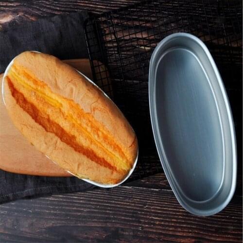 Oval Bread Baking Non-stick Loaf Pan Cheese Cake Toast Pan Bread Mold Kitchen
