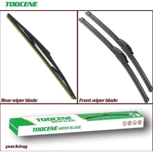 Front And Rear Wiper Blades For Toyota Corolla Verso 2 2004 - 2009 Windshield Windscreen Wiper 26+16+11