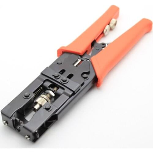 Network cable pliers crimping pliers TV video cold press pliers F / BNC / RCA