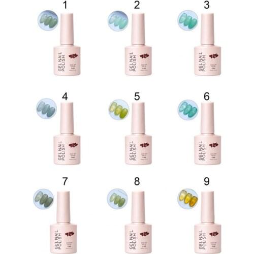 8ml Jelly Nail Polish Remove Easily Lasting Nail Accessories Salon Beauty Personal Use Translucent Nail Polish for Spring