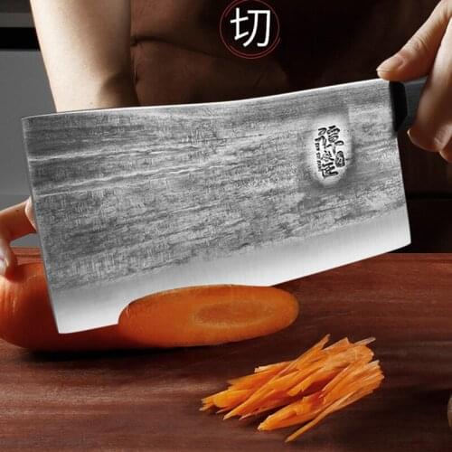 Hand-forged kitchen knife chef special chopping knife sharp slicing knife high hardness cleaver kitchen knives Tang knife