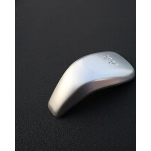 For Subaru Xv 2018 2019 Car ABS Gear Shift Knob Sequins Cover Case Sticker car styling interior Accessories