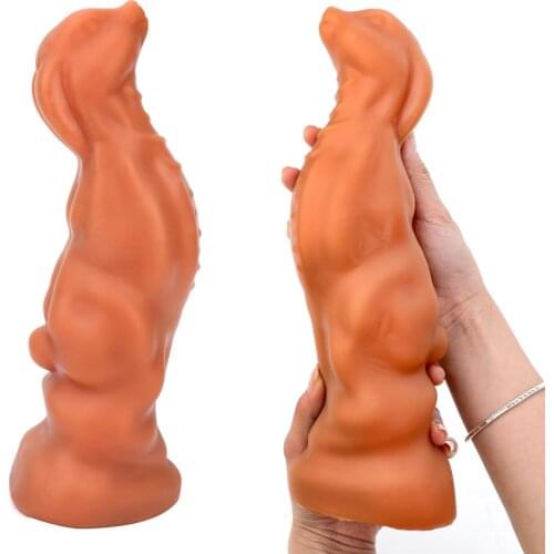 Silicone Animal Rabbit Dildo Colorful Realistic Penis Sex Toys For Women Lesbian Vaginal Anus Big Butt Plug Faloimetor Sex Toys